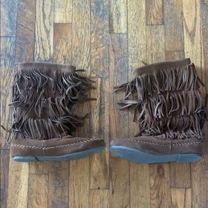 Fringe Boots